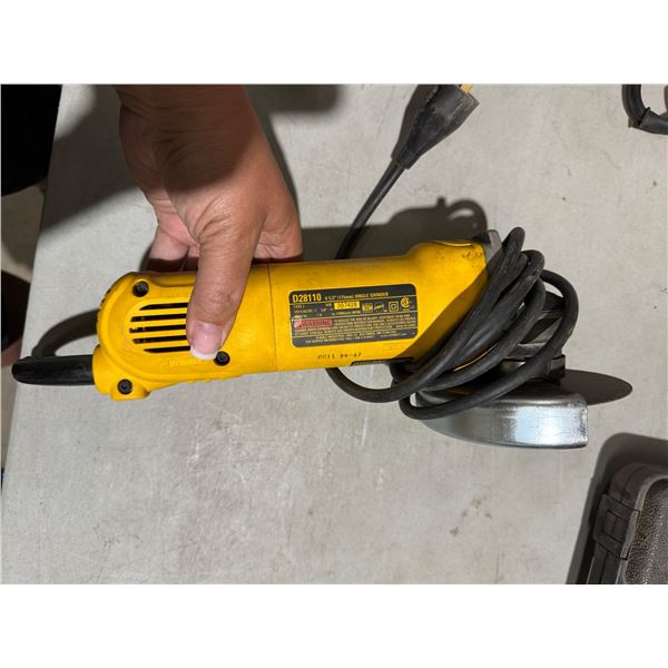 Dewalt angle grinder
