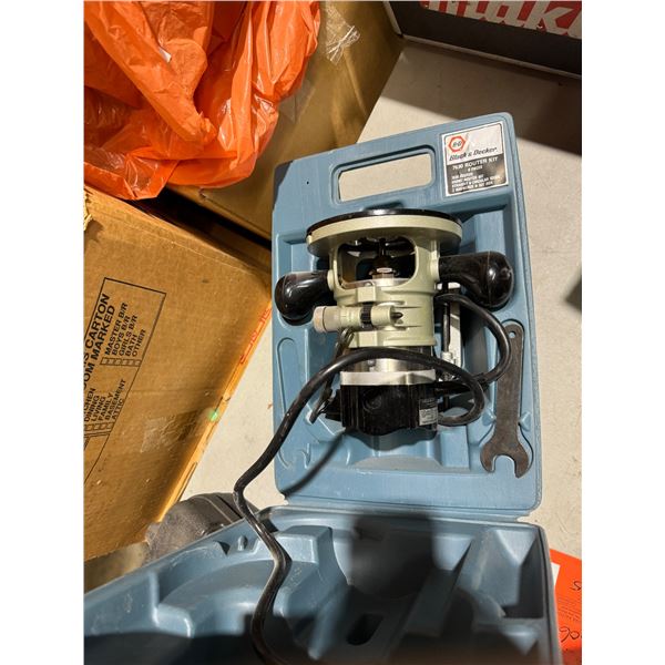 Black & Decker router kit