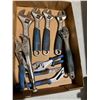 Image 1 : Assorted Mastercraft crescent wrenches and other
