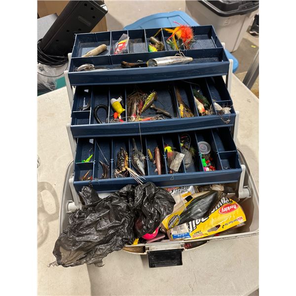 Tacklebox and contents