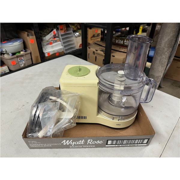 Braun food processor