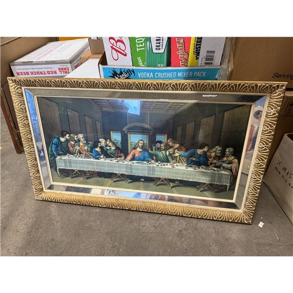 Wall hanging the last supper
