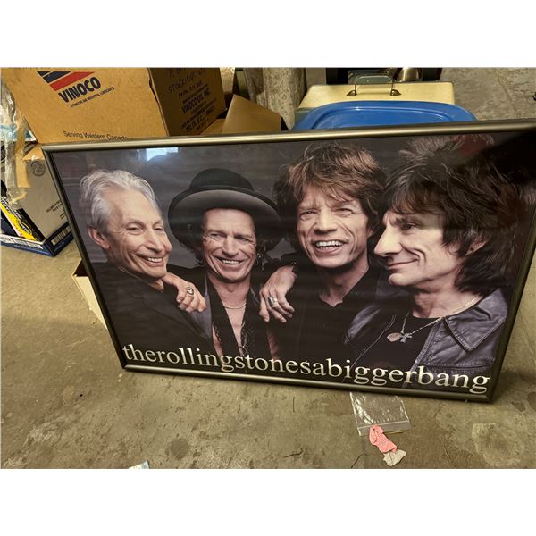 The Rolling Stones wall hanging