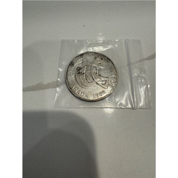 1983 Canada, Edmonton Silver $1