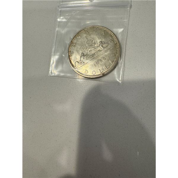 1966 Canada silver$1