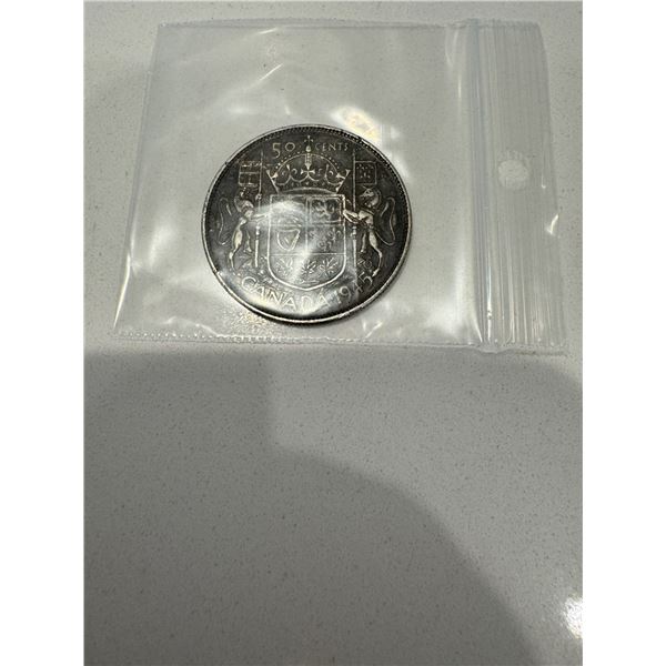 1945 Canada silver  .50c