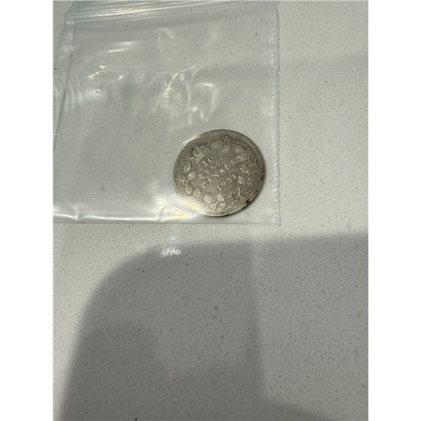 1931 Canada silver  .10 cents