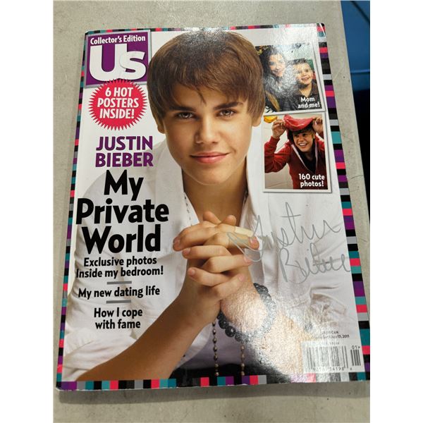 Justin Bieber vintage poster complete