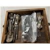 Image 2 : Tray of silverware