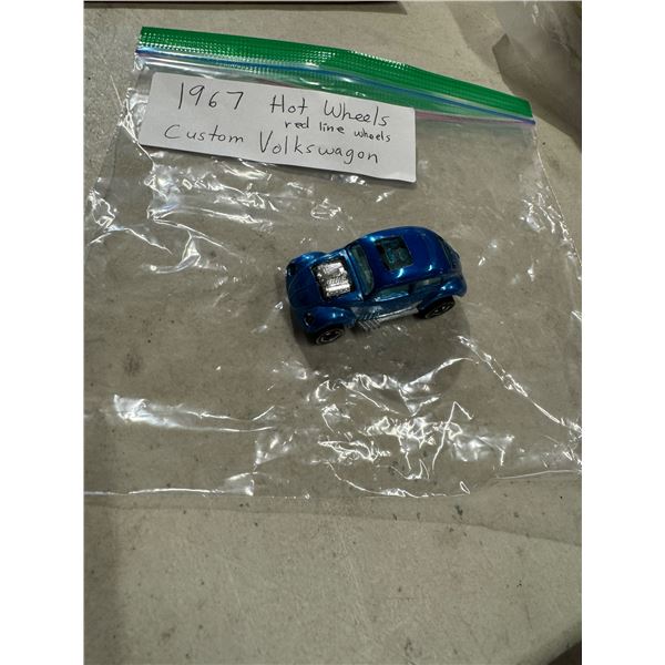 1967 hot wheels redline wheels custom Volkswagen