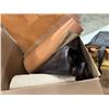 Image 4 : Leather pieces and leather books