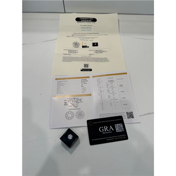 New Smart life 4 CT Moissanite diamond