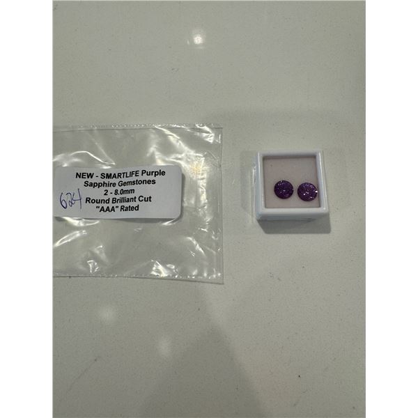New, smart life, purple sapphire, gemstones
