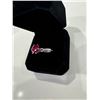 Image 3 : New Smart life Sterling silver 3 CT lab grown red, ruby bow ring mounted in 925 sterling silver with