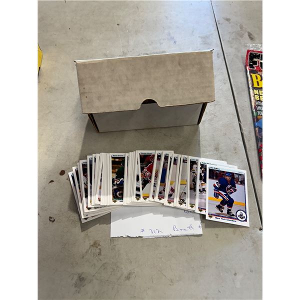 Assorted hockey cards