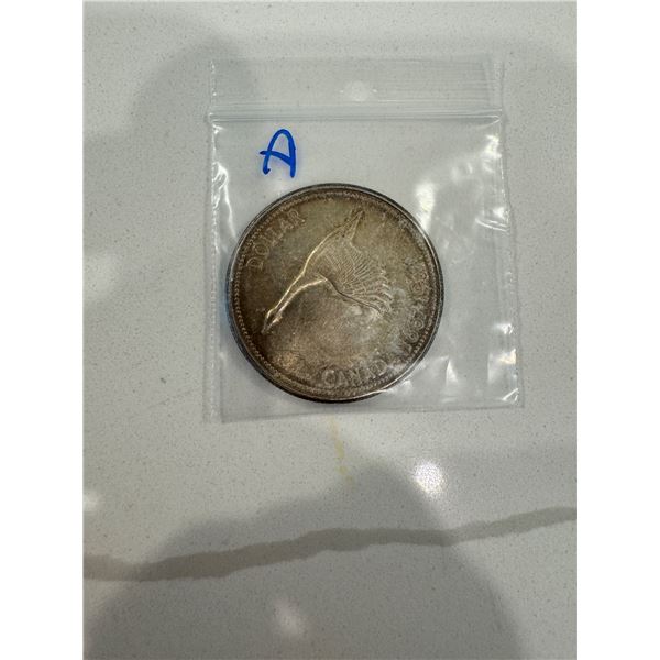 1967 Canada Centennial silver $1