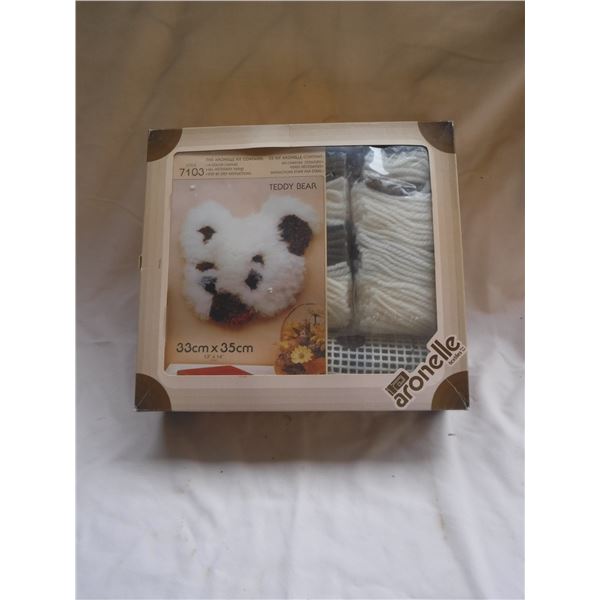 Teddy Bear Latch Hook Kit | New