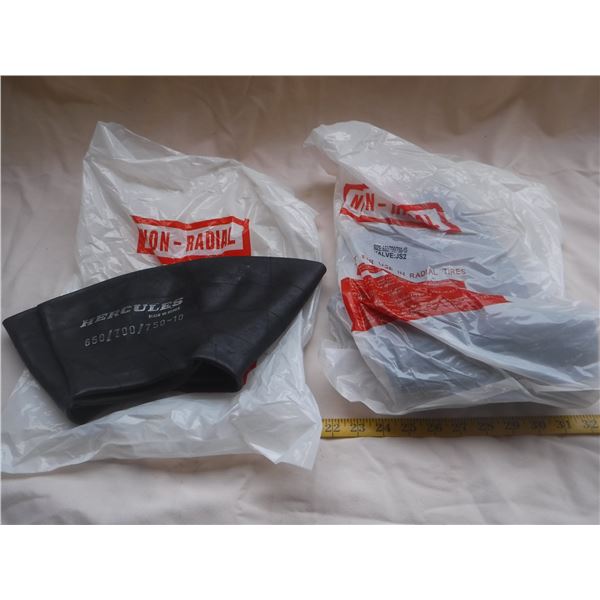 Pair of Hercules 650/700/750-10 Tire Tubes | New