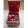 Image 1 : Sewing Box with Contents