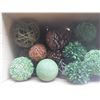 Image 1 : Lot of Decorative Greenery Balls | Other Balls & Pinecones