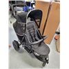 Image 1 : Estate | Double Stroller | Collapsible and Visor can be removed | Will need a cleaning