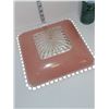 Image 2 : MCM | Glass Pink Ceiling Light Shade | On Choice