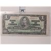 Image 1 : 1937 Canada $1 Dollar Banknote