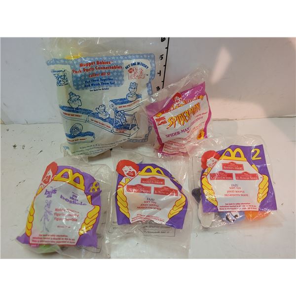 On Choice | Lot of 5 McDonalds Happy Meal Toys | Vintage