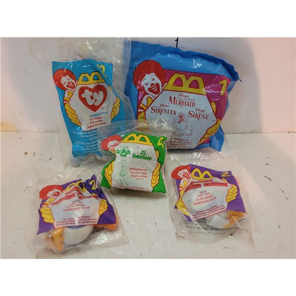 On Choice | Lot of 5 McDonalds Happy Meal Toys | Vintage