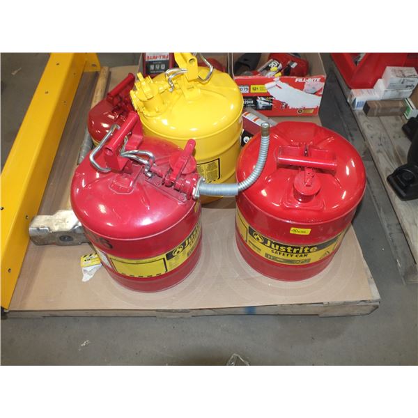 4 Fuel Cans