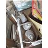 Image 1 : 3 Boxes Of Assorted Light Fixtures & 1 Bag Of Misc