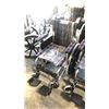 Image 2 : COUGAR - SPORT 16" WHEELCHAIR WITH FIXED PADDED ARMS, DETACHABLE FOOT RESTS AND FLIP UP FOOT PLATES