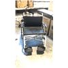 Image 2 : 3-IN-1 ALUMINUM TRANSPORT, COMMODE AND SHOWER WHEELCHAIR (HEAVY DUTY) SM07LF-18