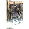 Image 2 : COUGAR - SPORT 16" WHEELCHAIR WITH FIXED PADDED ARMS, DETACHABLE FOOT RESTS AND FLIP UP FOOT PLATES