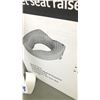 Image 2 : 2 TOILET SEAT RAISERS WITHOUT LID 4" TS-4