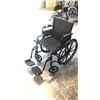 Image 2 : PUMA COMFORT 18" WHEELCHAIR WITH FLIP BACK DESK ARMS, SWING AWAY FOOT RESTS