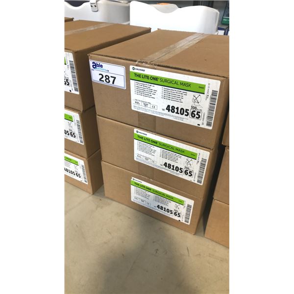 3 BOXES THE LITE ONE SURGICAL MASK (300 MASK  PER BOX)