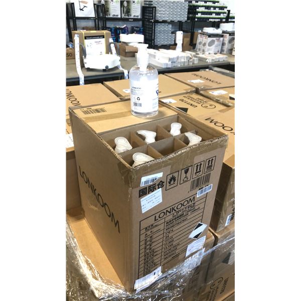 4 BOXES OF HAND SANITIZER 500ML SCENT FREE (24/BOX)