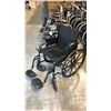 Image 2 : PUMA COMFORT 18" WHEELCHAIR WITH FLIP BACK DESK ARMS, SWING AWAY FOOT RESTS