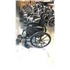Image 2 : PUMA COMFORT 18" WHEELCHAIR WITH FLIP BACK DESK ARMS, SWING AWAY FOOT RESTS