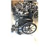 Image 2 : PUMA COMFORT 18" WHEELCHAIR WITH FLIP BACK DESK ARMS, SWING AWAY FOOT RESTS