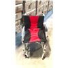 Image 2 : JAGUAR - ULTIMATE COMFORT RED AND BLACK WHEELCHAIR - NO FOOTREST