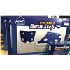 Image 3 : 3 STACKABLE BATH STEPS MHSBS AND ADJUSTABLE SHOWER WANDS BY SHOWEREASE MHASHW