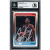 Image 1 : 1988-89  FLEER DENNIS RODMAN SIGNED ROOKIE CARD (BECKETT COA)