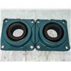 Image 1 : (2) Dodge #124068 4 Bolt Flange Block w/ Bearings