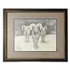 “THE WALK” - ORIGINAL BIGHORN PENCIL DRAWING