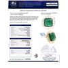 Image 3 : 9.27 ctw Emerald and 1.25 ctw Diamond 18K Yellow Gold Ring (GIA CERTIFIED)