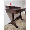 Image 2 : Antique Walnut Ornate Writing Desk
