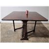 Image 3 : Antique Dropleaf Dining Table
