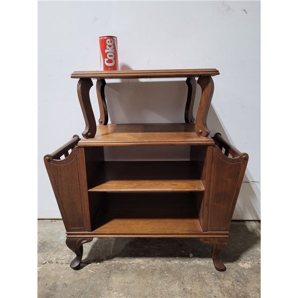 Antique Magazine Side Table